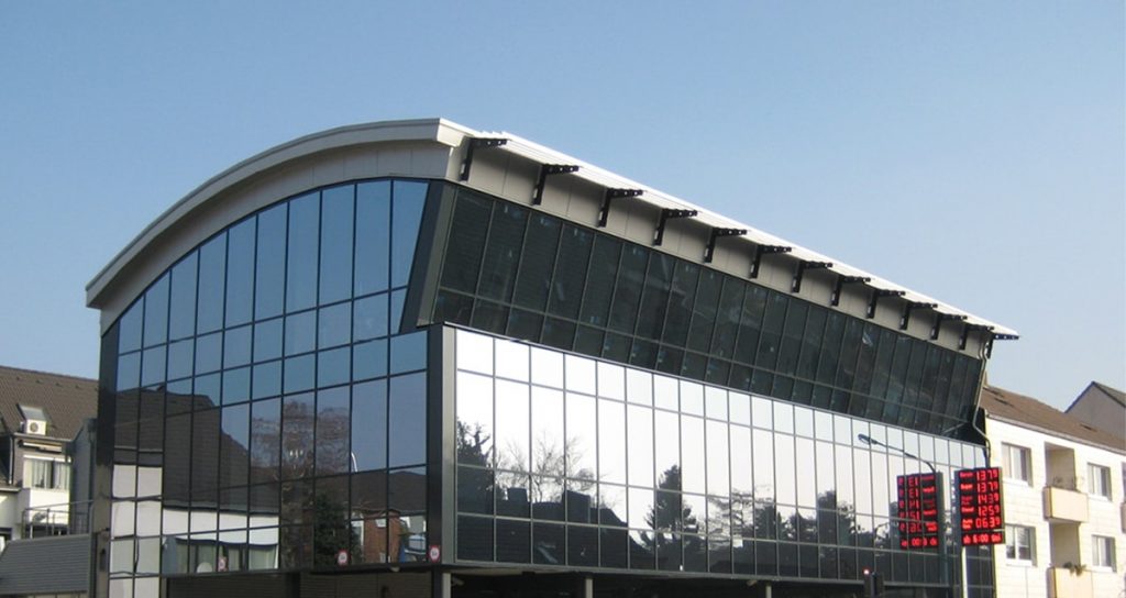 Verkaufshalle in Moers