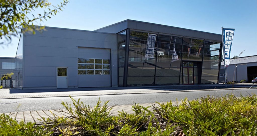 Ausstellungs-, Verkaufs- und Lagerhalle in Sonsbeck